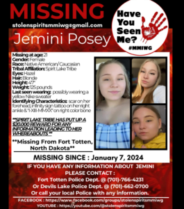 Grand jury indicts Spirit Lake Reservation man for murder and manslaughter