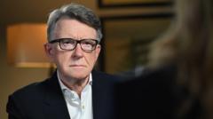 Epstein sent £10,000 to Mandelson’s partner, released emails show