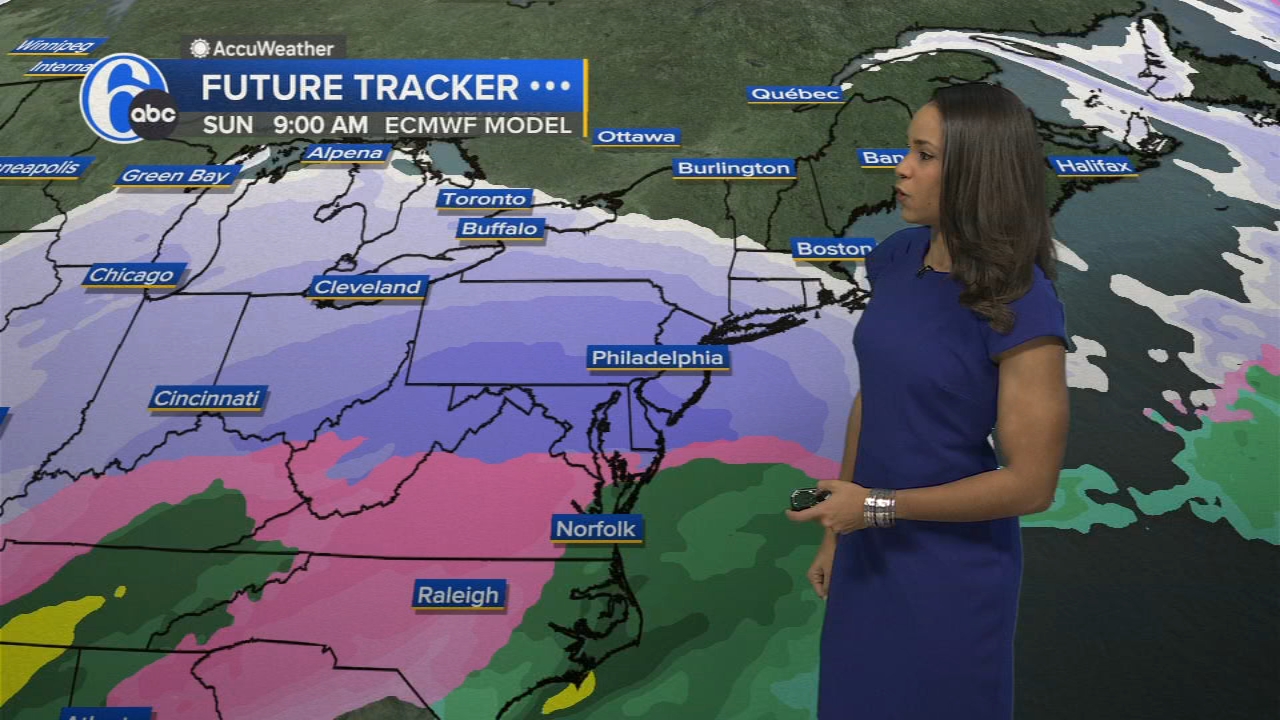 Snowstorm set to hit the Philadelphia region this weekend, with the potential for icy mix