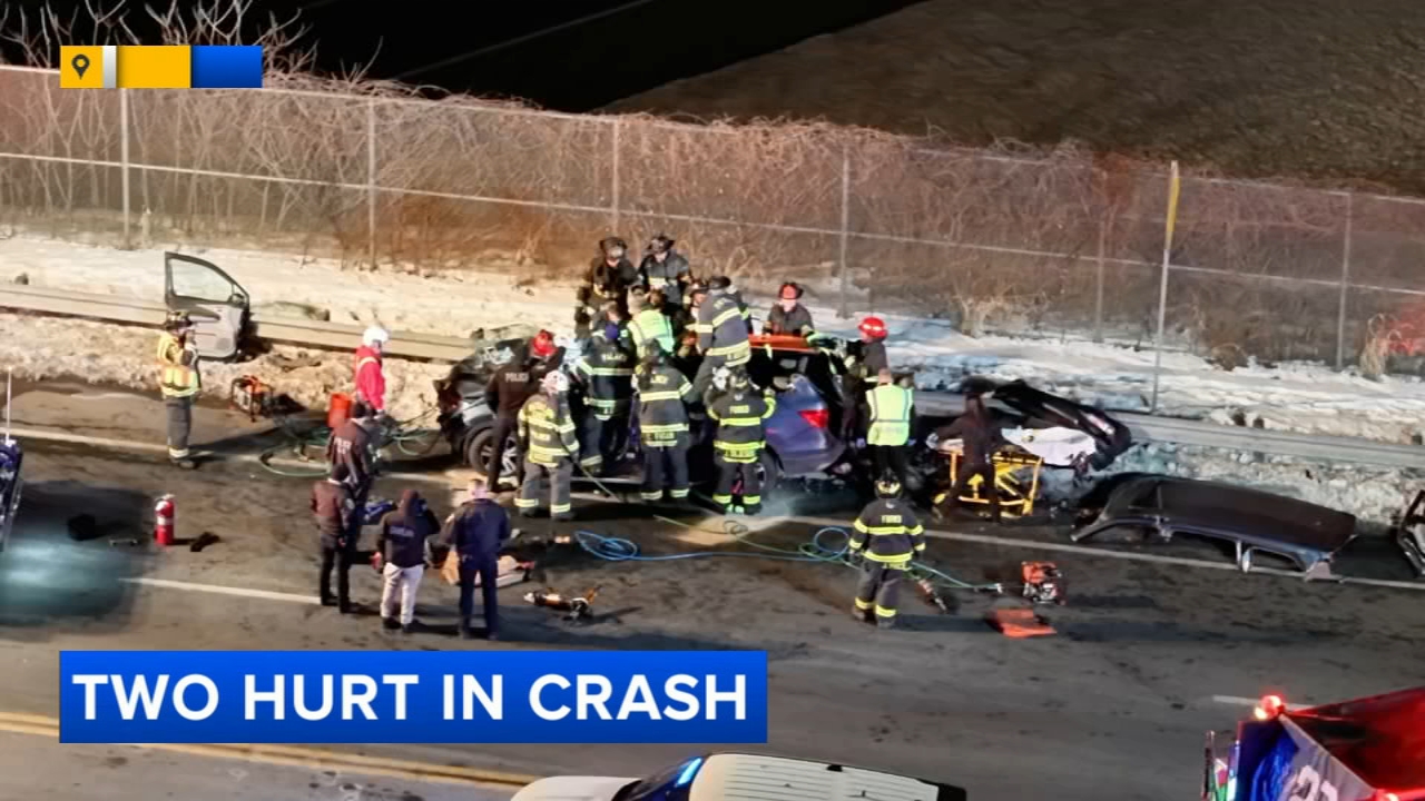 2 people rescued after SUV collided with tractor trailer in Northampton County