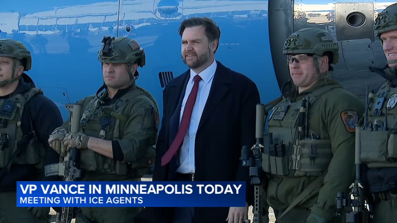 Vance heads to Minneapolis and says ‘far left’ should stop resisting immigration enforcement