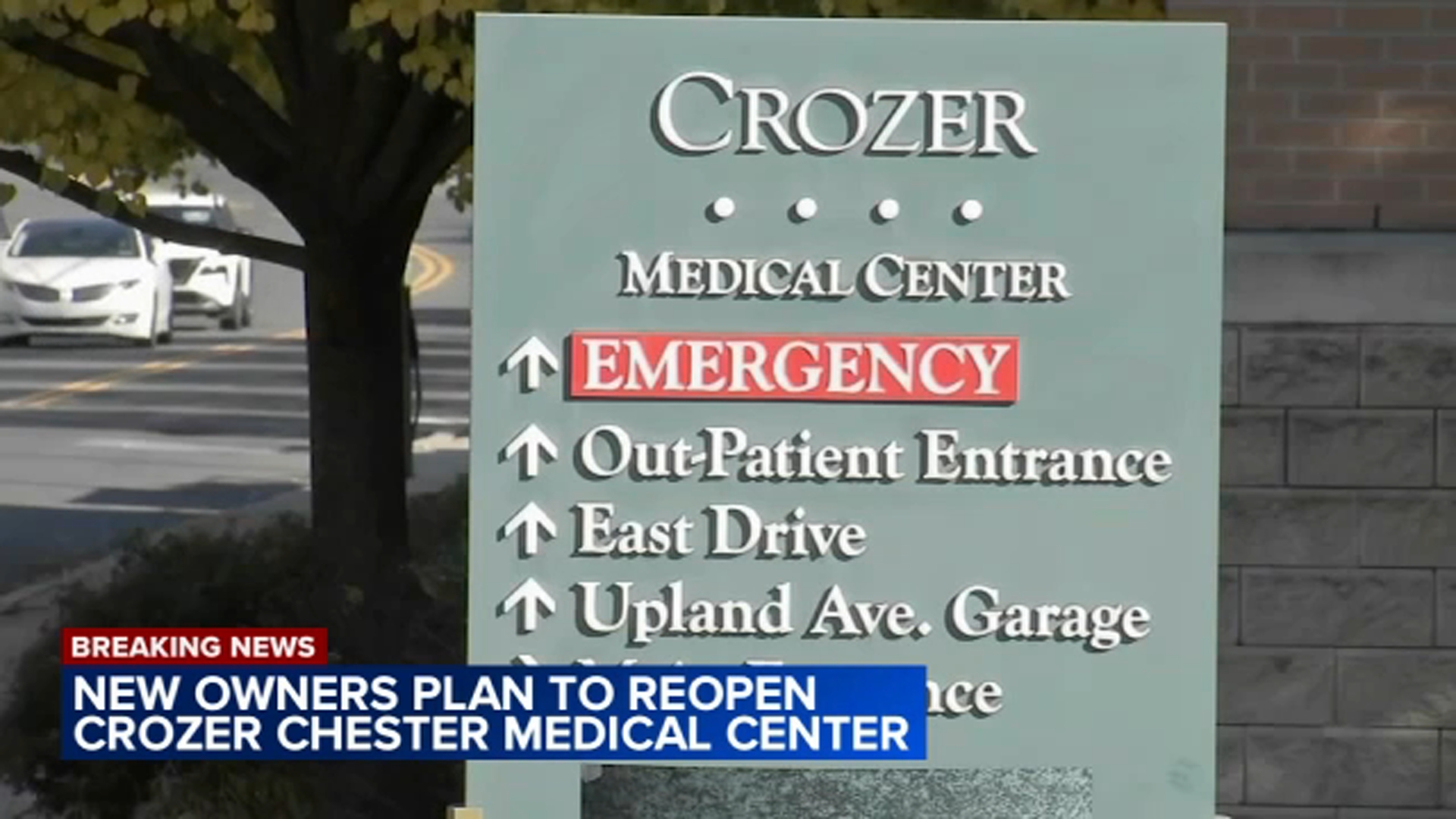 Crozer Chester Medical Center in Delaware County could be reopened