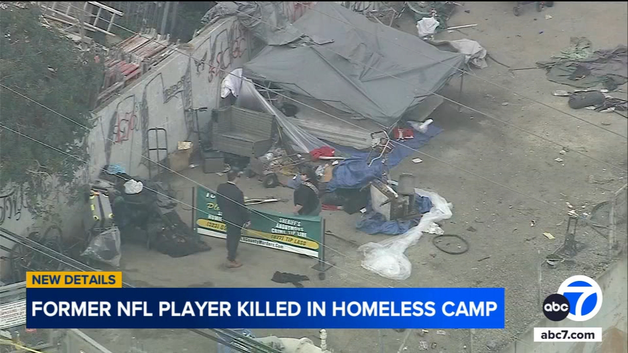 Former Philadelphia Eagles player found dead at homeless encampment in Los Angeles
