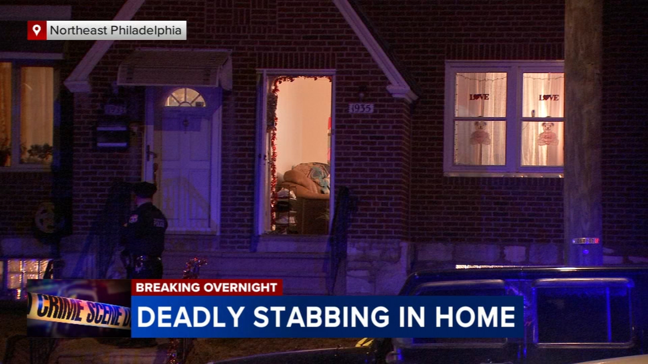 Man fatally stabbed by family member inside home in Northeast Philadelphia