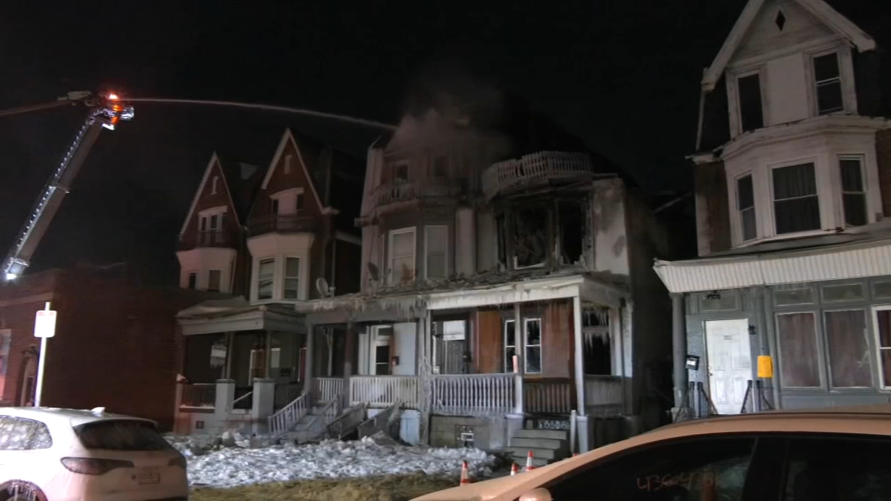 Fire damages twin home in Southwest Philadelphia