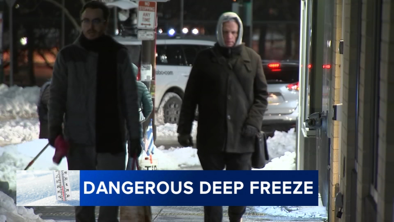 Experts recommend staying indoors as dangerous cold grips Philadelphia region
