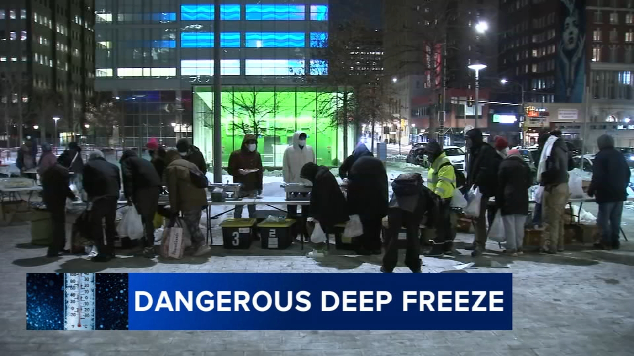 Deep freeze strains Philadelphia’s unhoused as volunteers offer warmth, food, and support