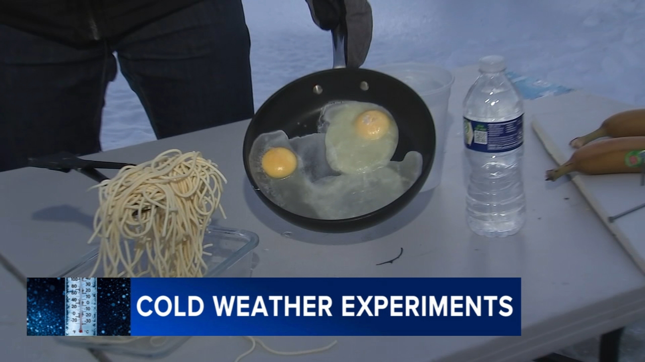 ‘Cool’ science experiments to try in the snow, frigid temperatures