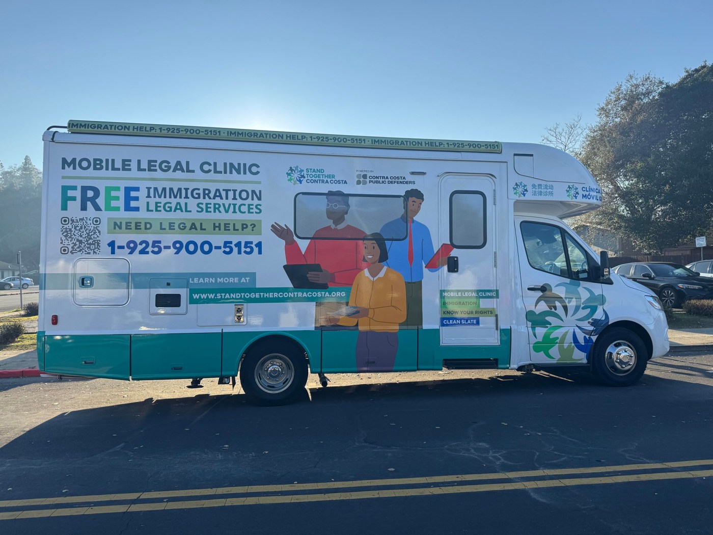 Mobile legal aid clinic for immigrants unveiled in Contra Costa County