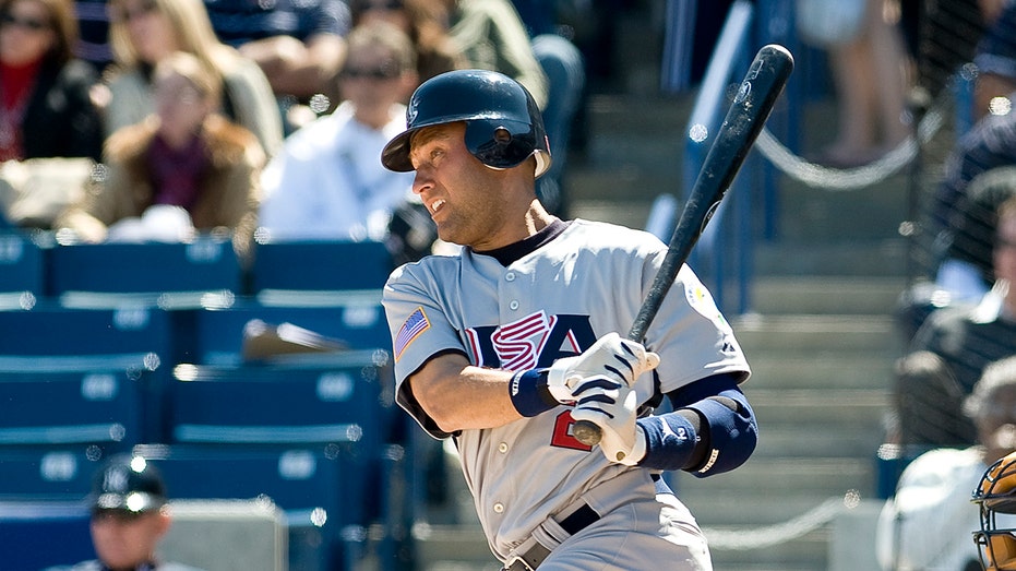 Derek Jeter recalls the only time he played against Yankees teammates – as Team USA’s shortstop