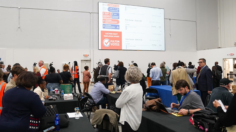 FBI agents search election hub in Fulton County, Georgia