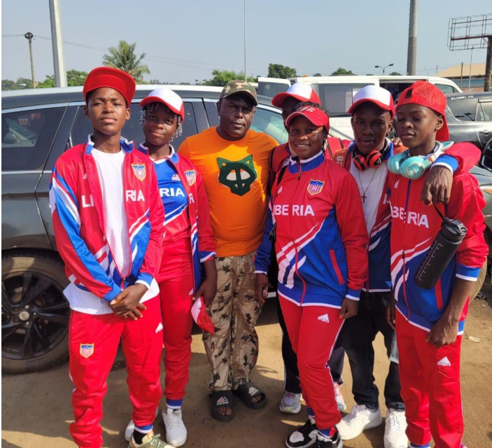 Liberia’s U-14 and U-16 Tennis Teams Arrive In Togo for CAT Junior Championships