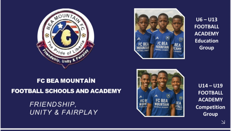 Liberia: Pres. Boakai Endorses FC BEA Mountain’s Planned High-Tech Football Academies in Bong, Cape Mount, Montserrado to Revolutionize Youth Sports