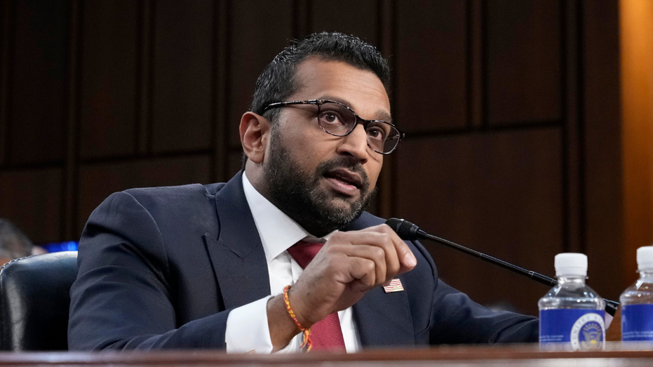 Patel reveals bizarre ‘self-awarded’ trophy former FBI officials made to celebrate Trump probe