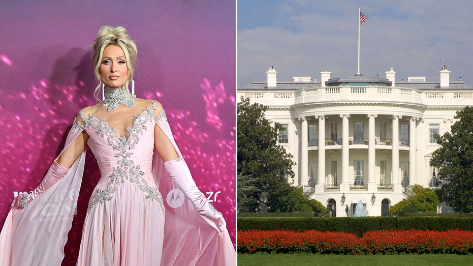 Paris Hilton says she would run for office only if she could ‘paint the White House pink’