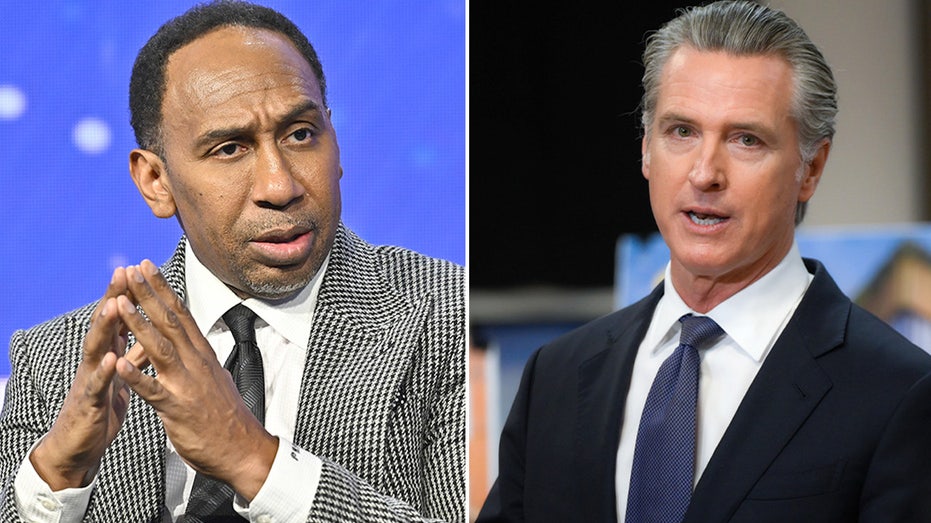 Stephen A Smith shreds Newsom for violating ‘America First’ with disparagement of Trump in a foreign country