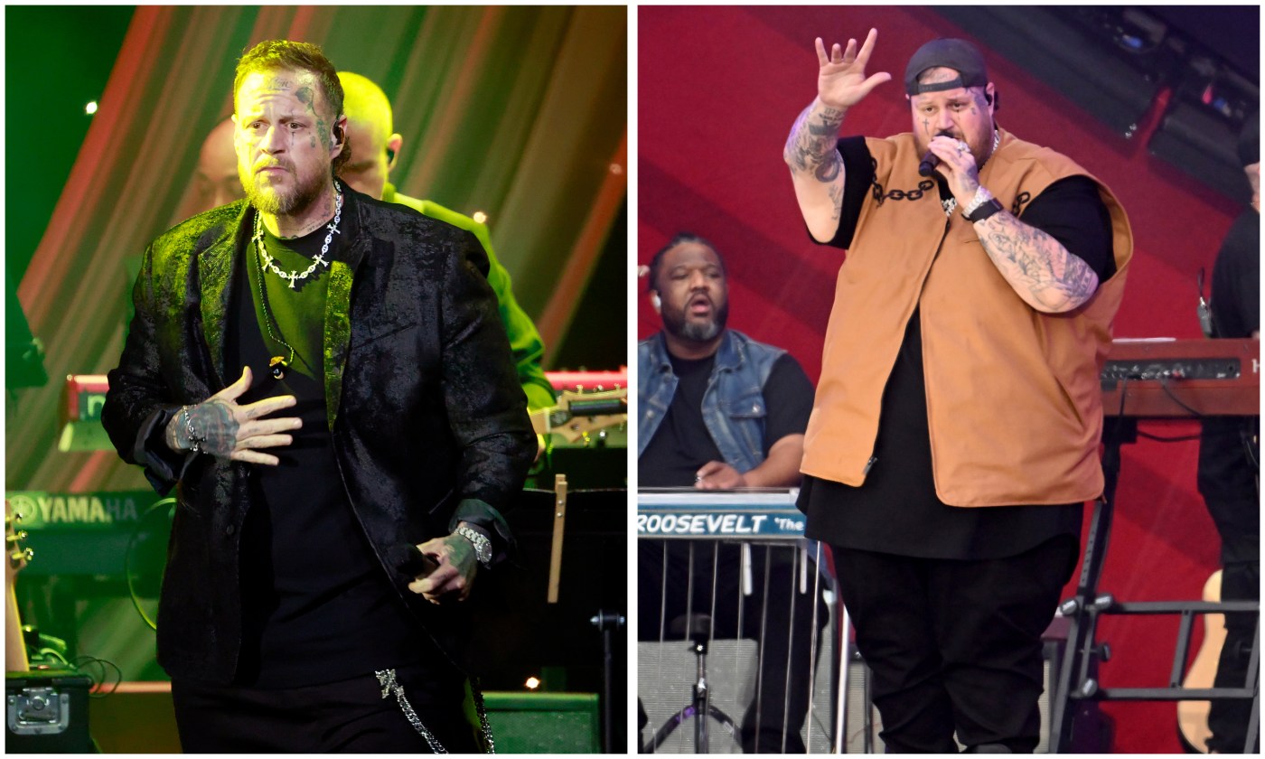 Jelly Roll shows off 300-lb. weight loss at 2026 Grammys