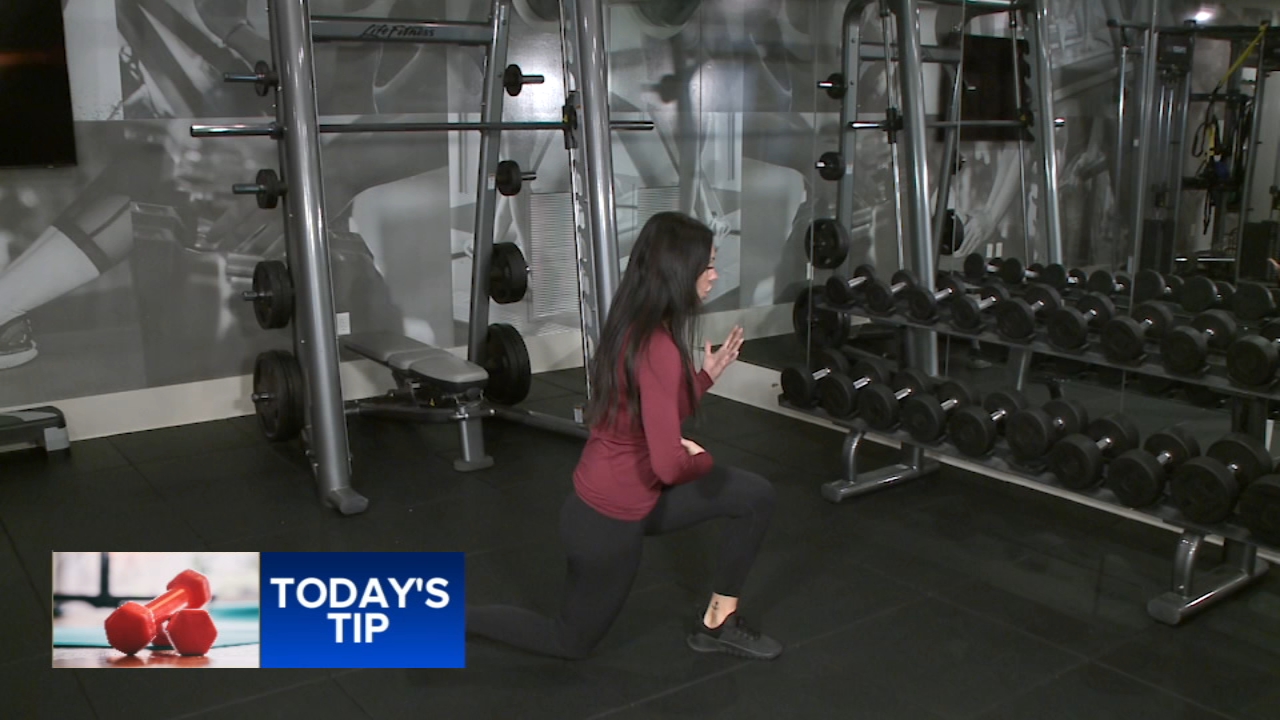 A simple and effective plie, lunge – Today’s Tip