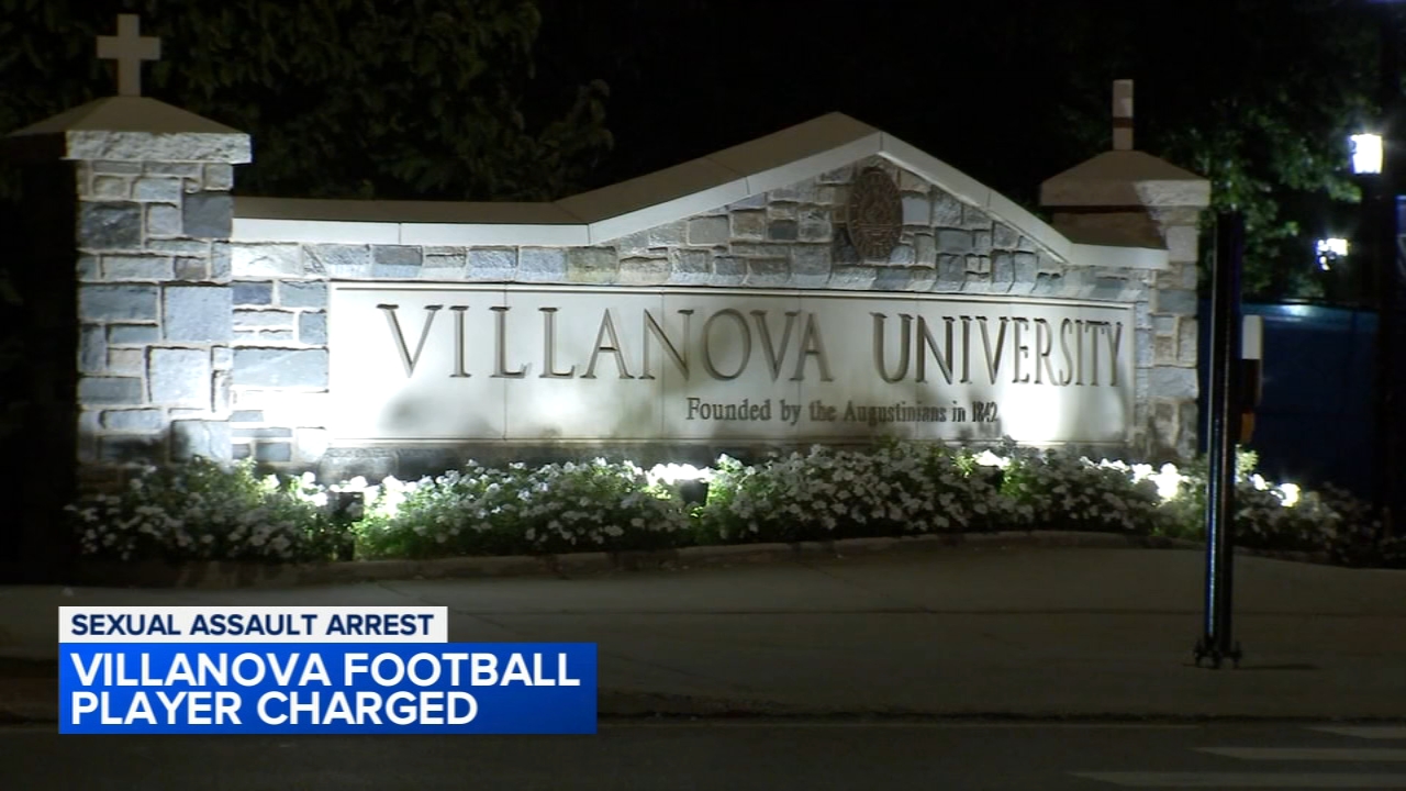 Villanova football player arrested for sexual assault of another student