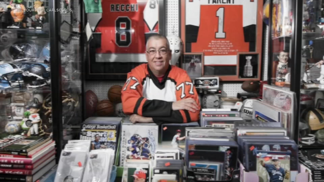Longtime owner of popular sports memorabilia shop in Delaware Co. dies