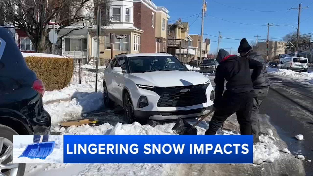 Philadelphia crews push forward in long snow removal effort