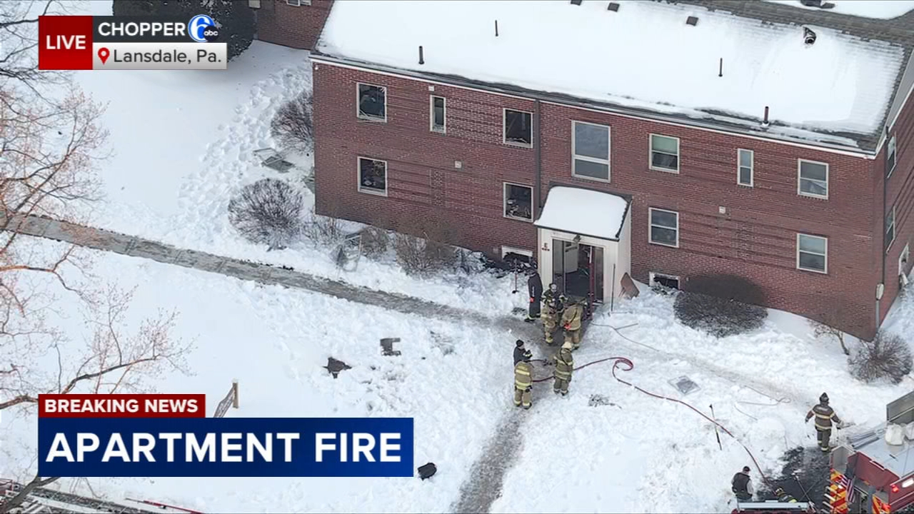 2-alarm fire at apartment building displaces residents, closes nearby school in Montgomery County