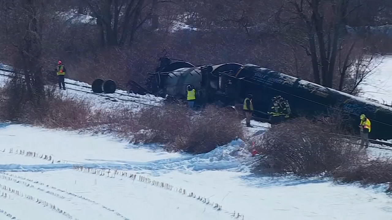 Connecticut derailment: Freight train derails, sending cars carrying liquid propane into river