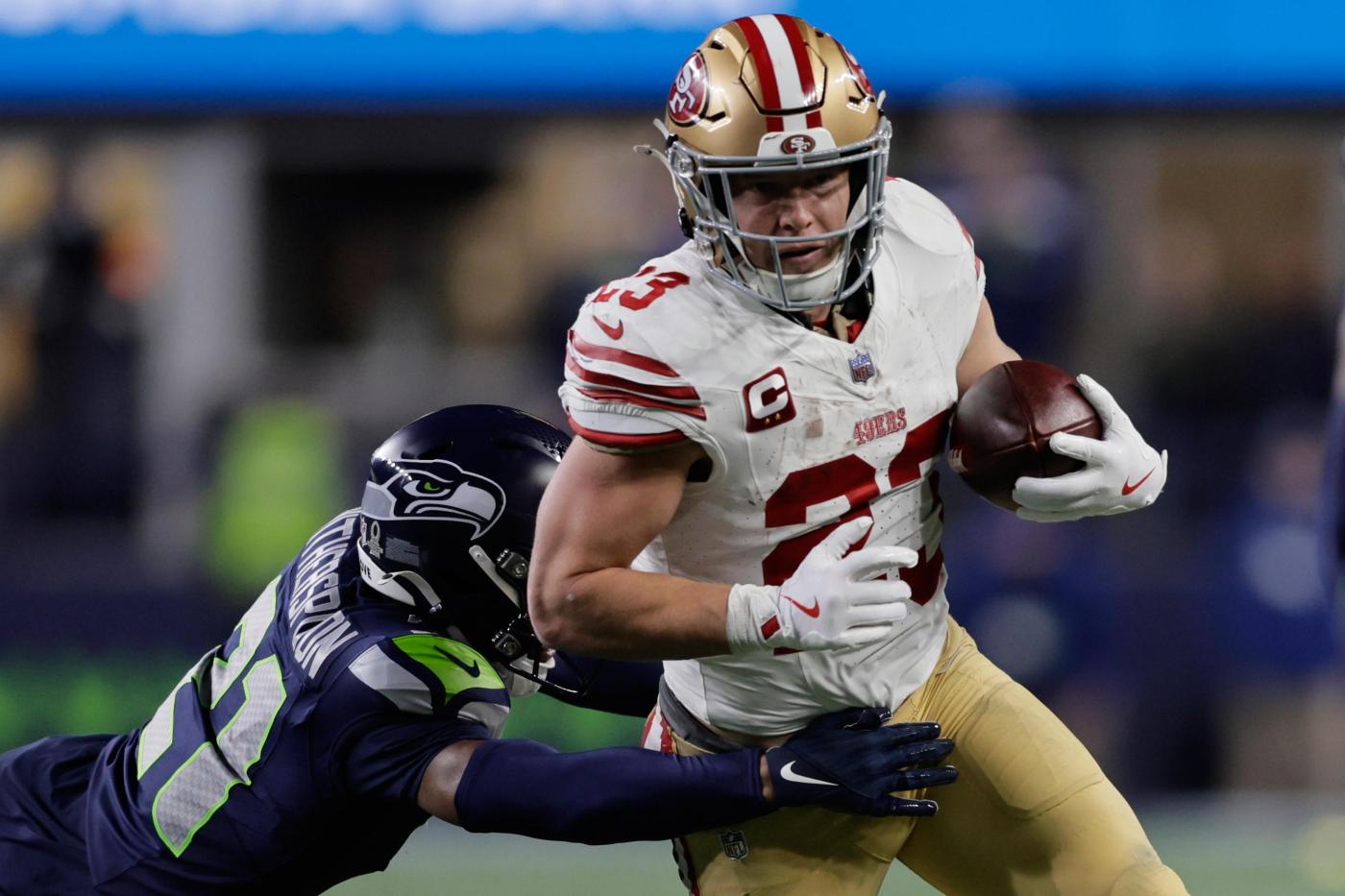49ers’ Christian McCaffrey is NFL’s Comeback Player of the Year