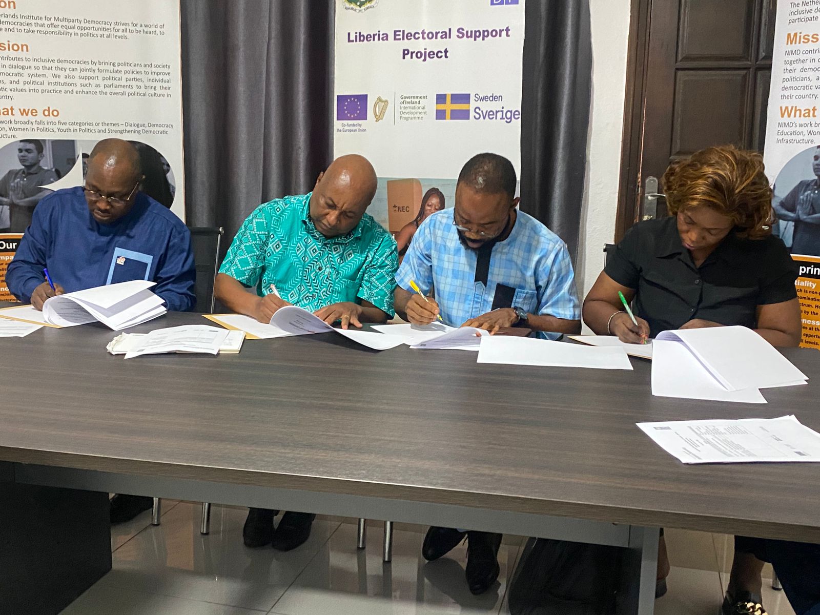 EU, Partners Bolster Legislative Oversight in Liberia with New Grant Signing