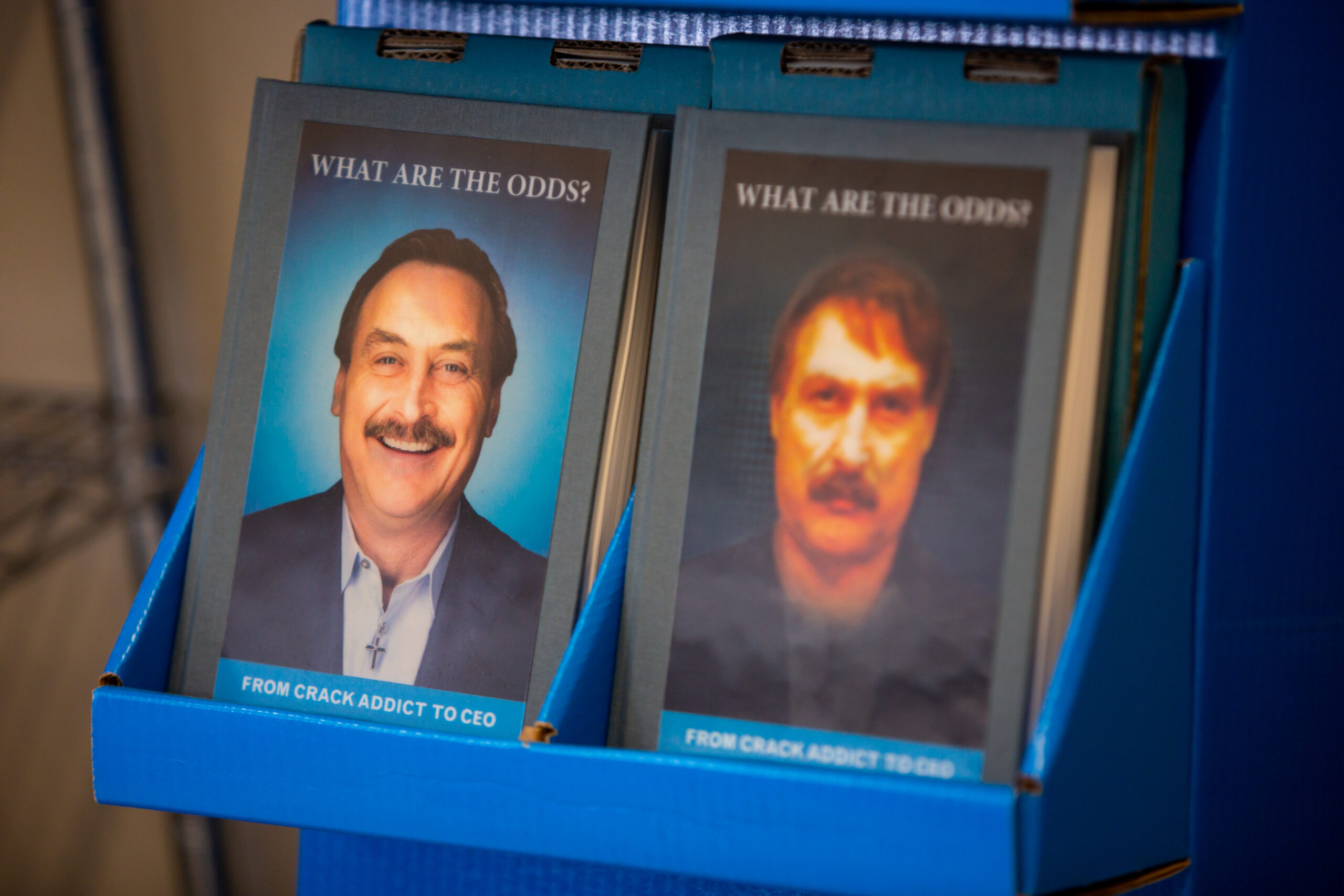 Mike Lindell’s campaign for governor is buying boatloads of Mike Lindell autobiographies