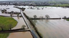 January rainfall in parts of UK breaks more than century-long record