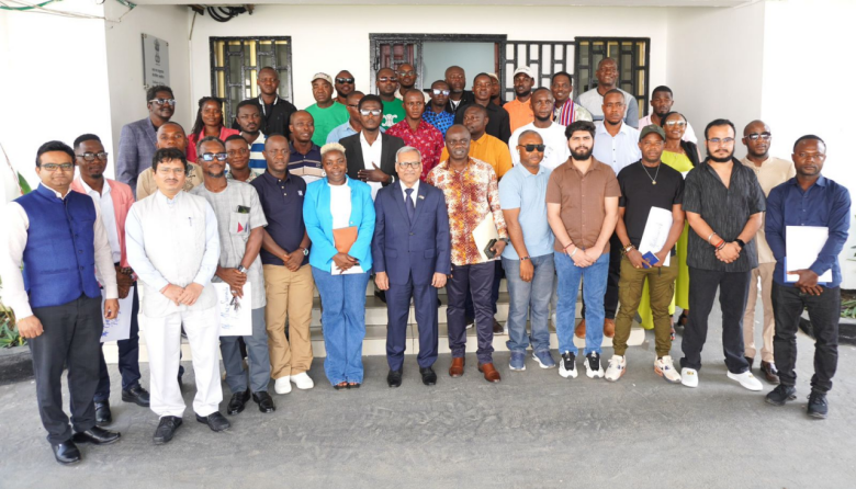 Liberian Mining Professionals Depart for India For Advanced Safety Training under ITEC Program