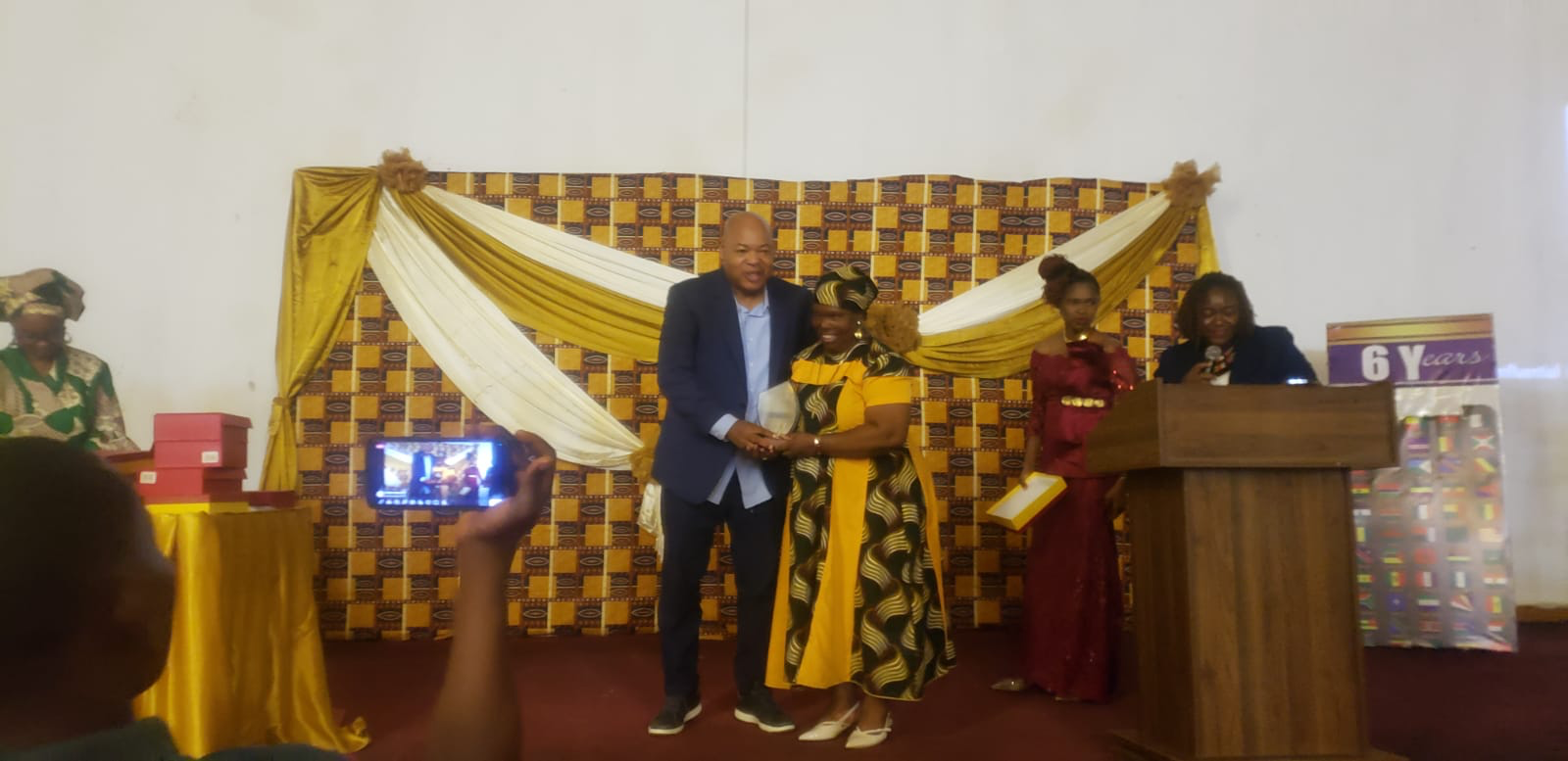 Allen Brown, Jr. Honored, Calls for Peace and Private-Sector–Led Economic Growth