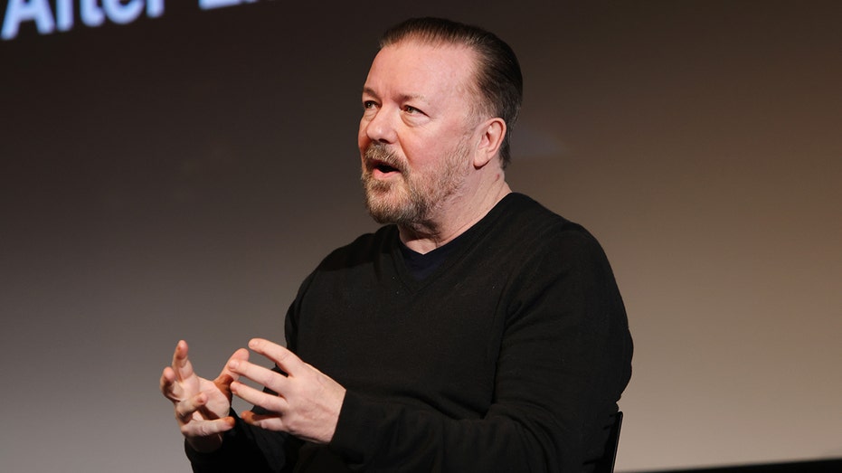 Ricky Gervais mocks Grammy winners making political speeches, says they’re ‘still not listening’